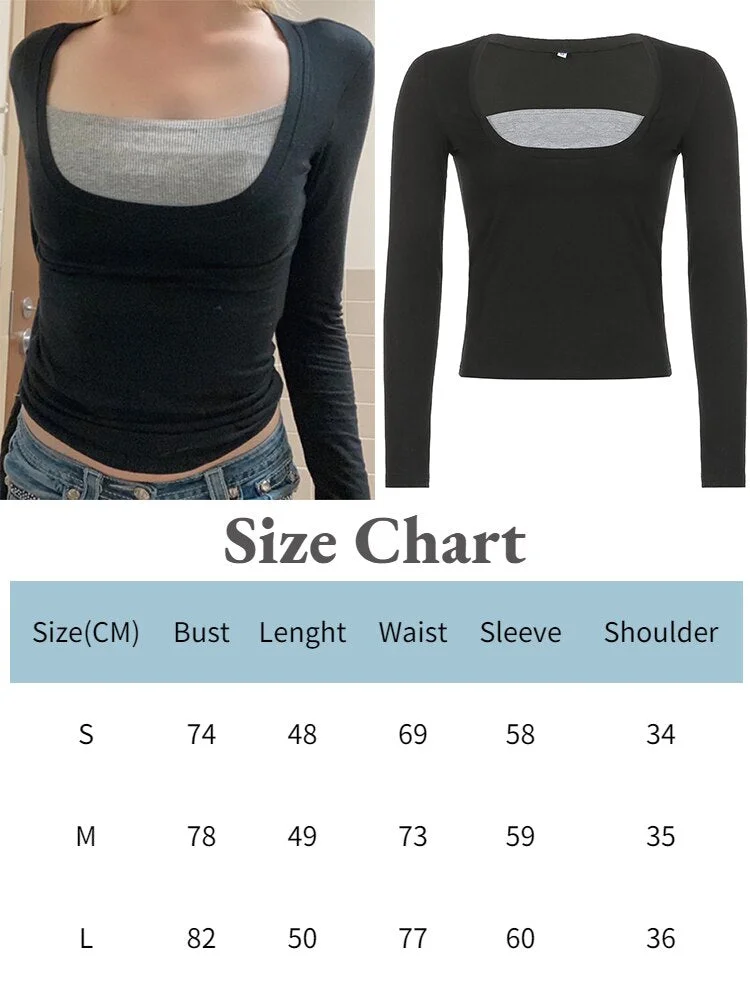 Jacqueline 2022 Lace Kawaii Y2K T Shirts Square Neck Crop Top Autumn Harajuku Korean Tee Bow Cute Retro Fairycore Women Clothes