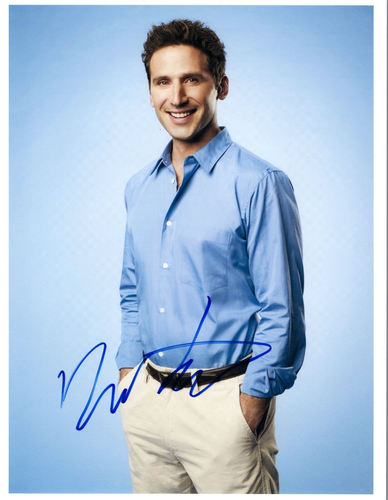 Mark Feuerstein Signed Autographed 8x10 Photo Poster painting Royal Pains COA VD