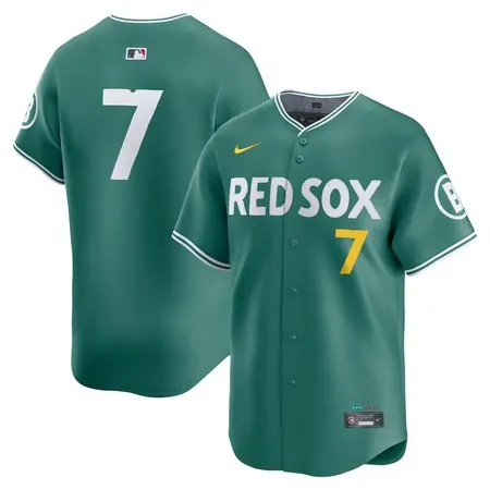 Men's Boston Red Sox #7 Masataka Yoshida  Green 2025 City Connect Limited Player Jersey