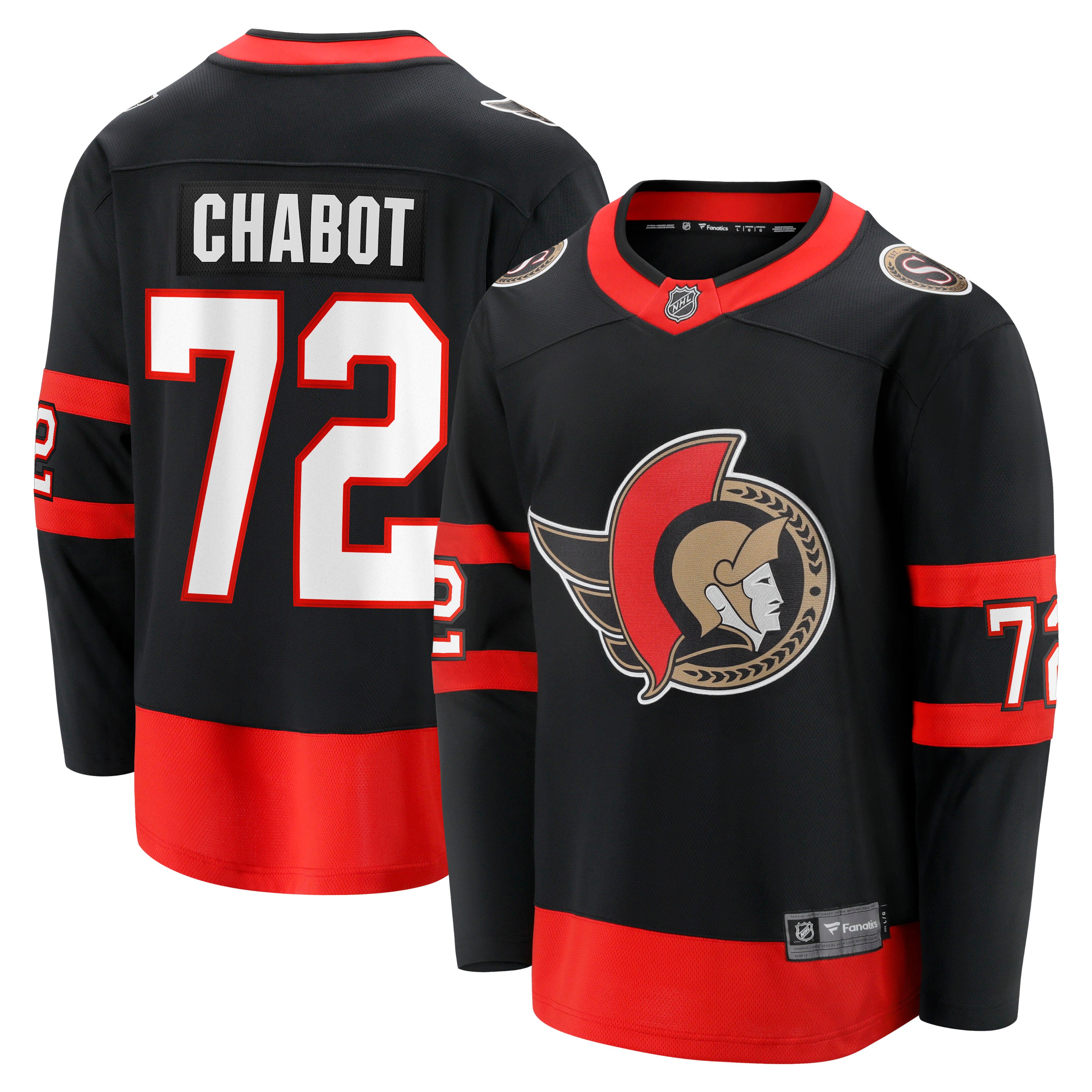 Thomas Chabot Ottawa Senators Fanatics Home Breakaway Jersey – Black mysite