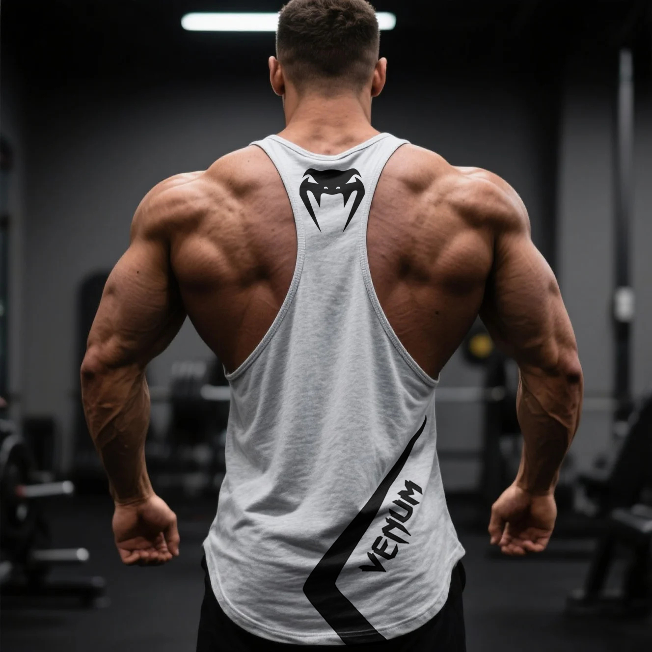 Large Size Loose Comfortable Breathable Vest Top Fitness Sports Extreme Fighting Vest