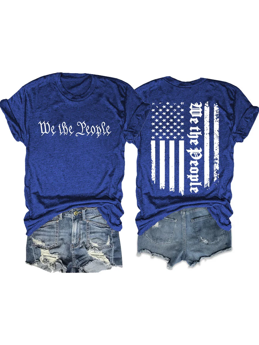 1776 We The People Casual T-shirt