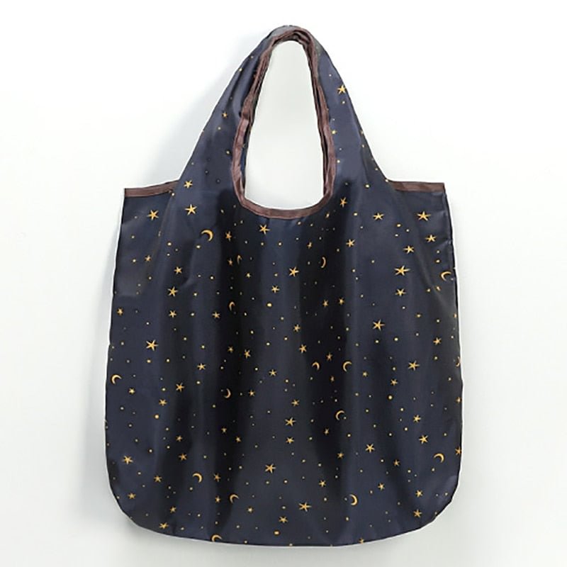 Folding Shopping Bag Eco Friendly Ladies Gift Foldable Reusable Tote Bag Portable Travel Shoulder Bag Small Size
