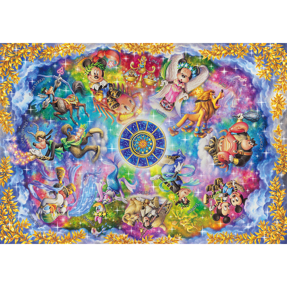 

Disney Family - 11CT Stamped Cross Stitch - 100*70CM (Big Size), 501 Original