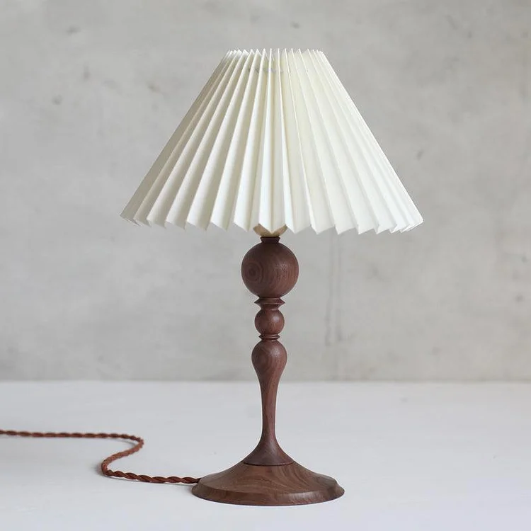 Bellini Wooden Turned Table Lamp