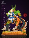 Android 18 VS Cell - Dragon Ball Resin Statue - FB Studio