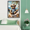 (40*60cm)Bear - Full Round Drill Diamond Painting