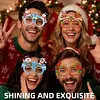 DIY Diamond Painting Christmas Glasses Frame No Lens(Christmas snowman)