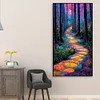 >SALE<5D DIY Full Round Drill Diamond Painting Graveled Path Home Decoration Art Craft