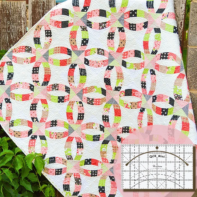 Curved Wave Quilting Ruler Template