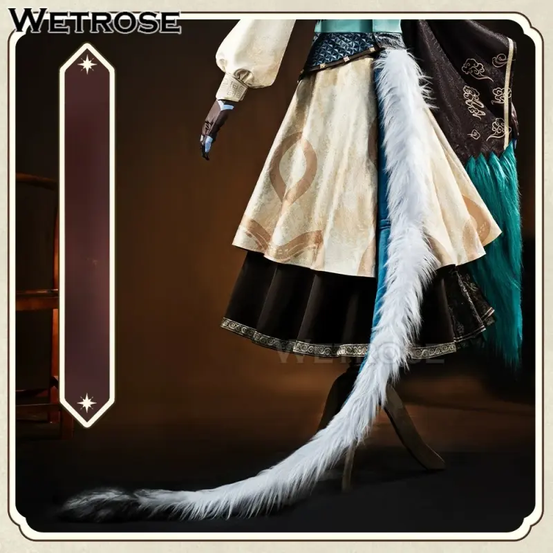 [Wetrose] Pre-Order Arknights Ling Fang Qiujuan Game Outfit Cosplay Costume 