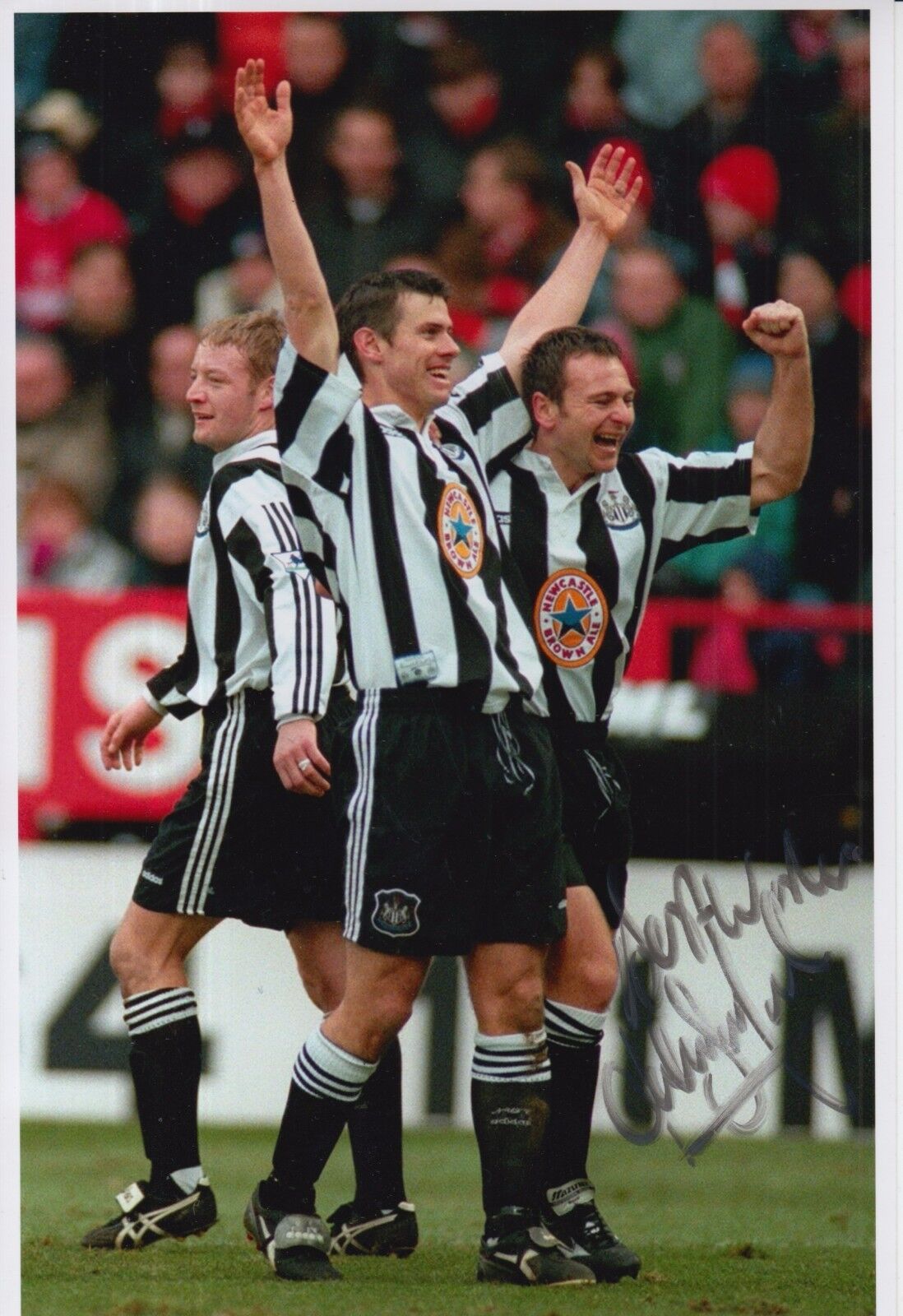 John Beresford Hand Signed Newcastle United 12x8 Photo Poster painting 1.