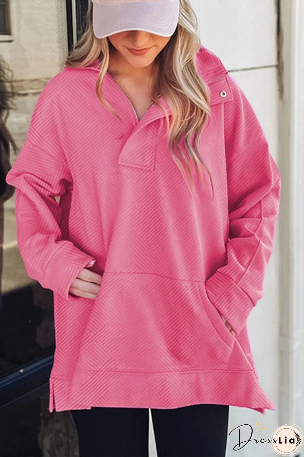 Textured Knit Sweater