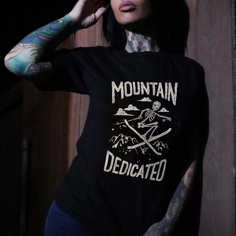 Mountain Dedicated Printed Women's T-shirt -  