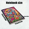 50 Pages A5 Special Shaped Butterfly 5D DIY Diamond Painting Notebook Kit