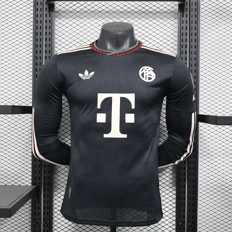 25/26 Bayern Second guest long sleeve player version