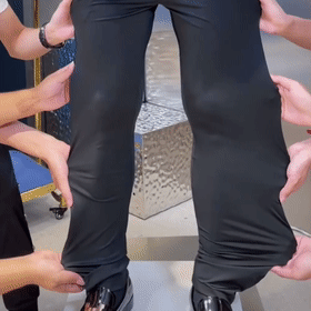 Pantalones clásicos de hombre de alta elasticidad – clawbetter