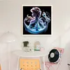 Silhouette Princess Elsa-11CT Stamped Cross Stitch 40*40cm/15.75*15.75in