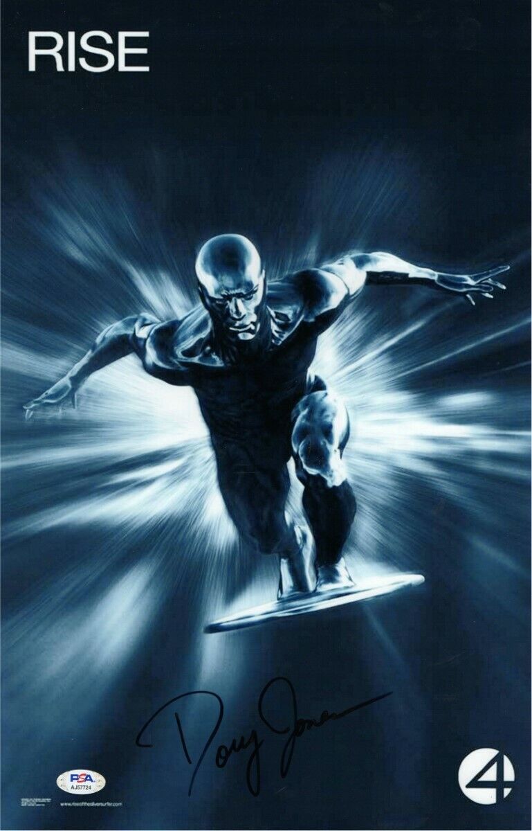 Doug Jones Signed Autograph 11X17 Photo Poster painting Fantastic Four Silver Surfer PSA AJ57724