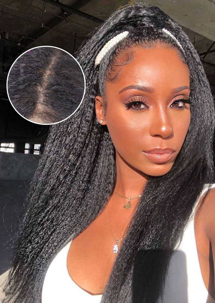 Boruihair Kinky Straight HD Lace Wig | 5x5,6x6 & 7x7 Closure | 100% Human Hair