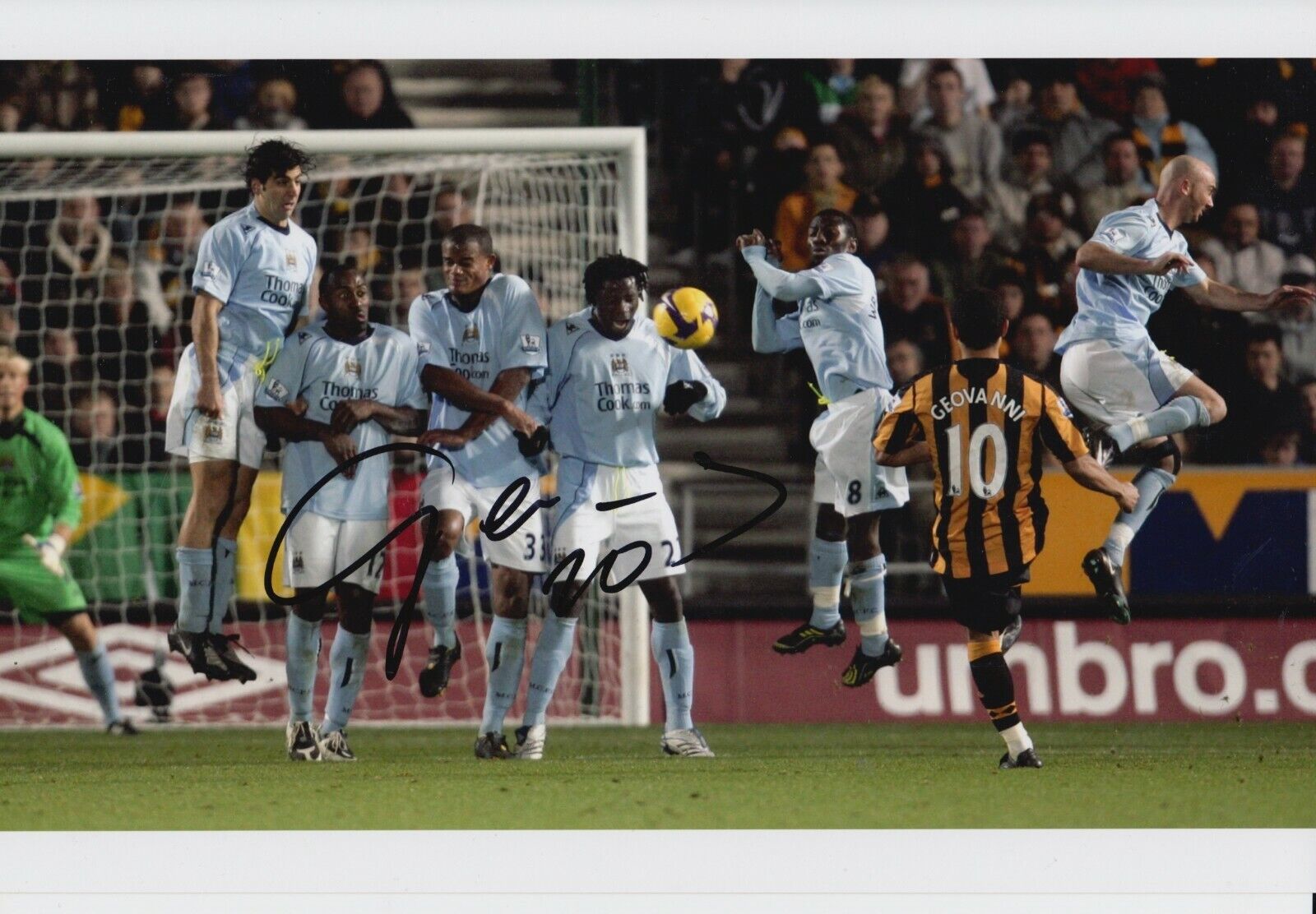 Geovanni Hand Signed 12x8 Photo Poster painting - Hull City - Football Autograph 1.