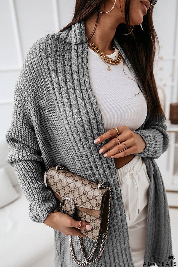 Freely Feeling Open Knit Cardigan