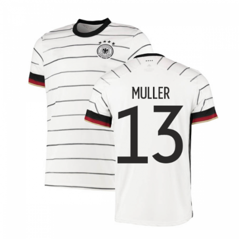 Deutschland Thomas Müller 13 Home Tirkot EM 2020-2021