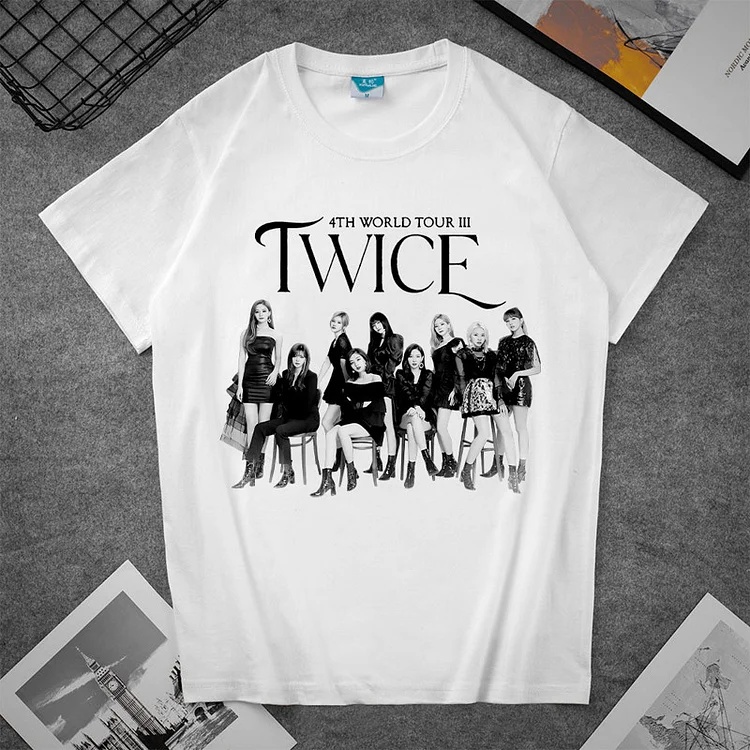 TWICE 4TH WORLD TOUR Concert T-shirt