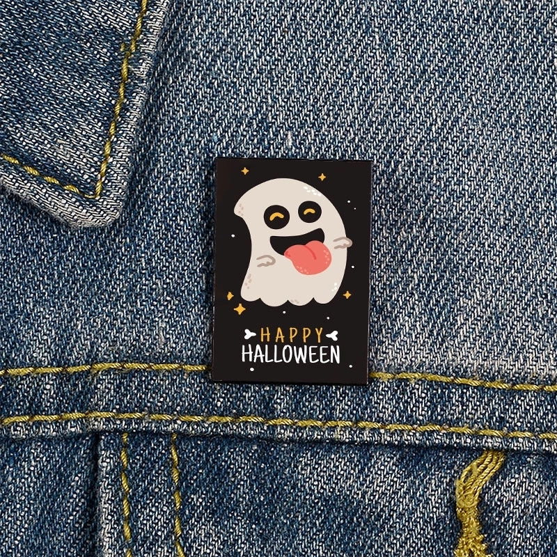 Funny Pin Letter Alloy Printing Unisex Brooches