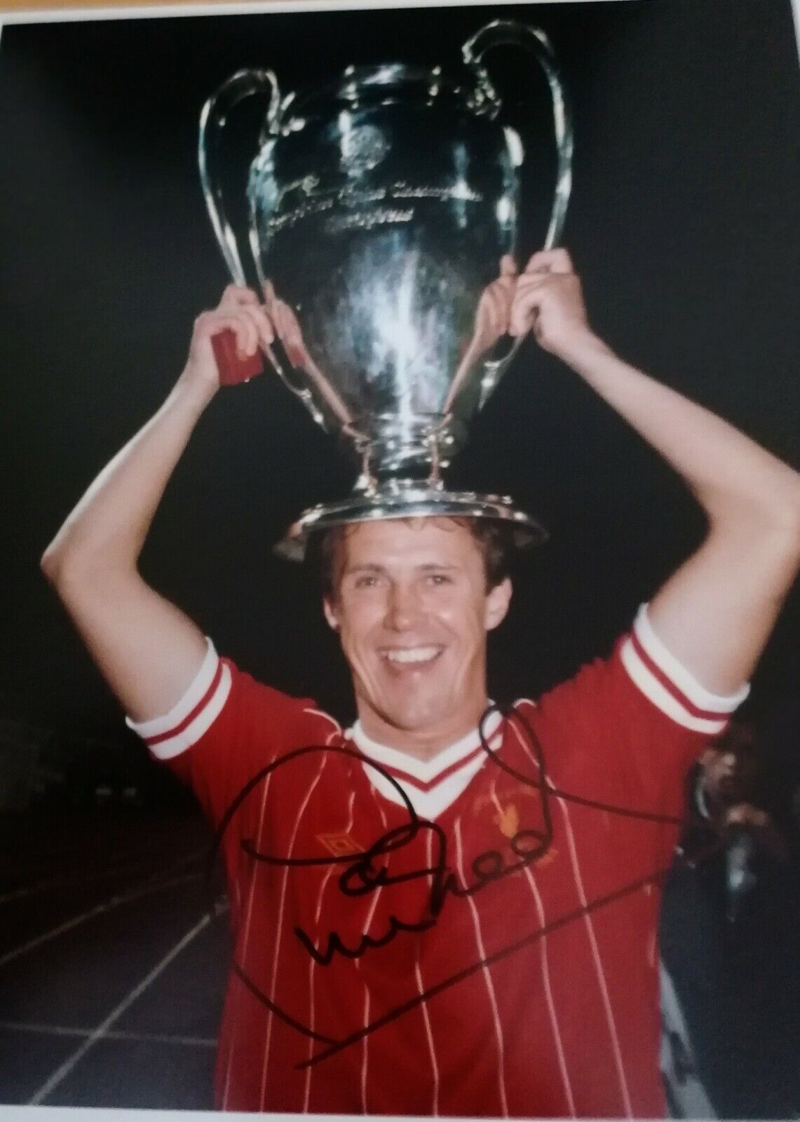 Phil NEAL signed Colour 10 x 8 Liverpool Autographed Photo Poster painting from 1981