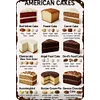 American Cakes - Vintage Metal Signs - 20*30cm/30*40cm