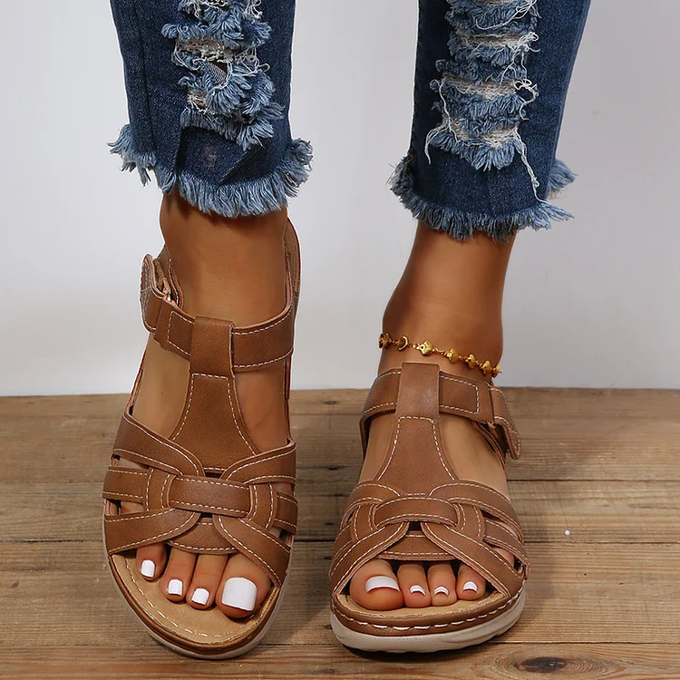 Leather orthopedic online sandals