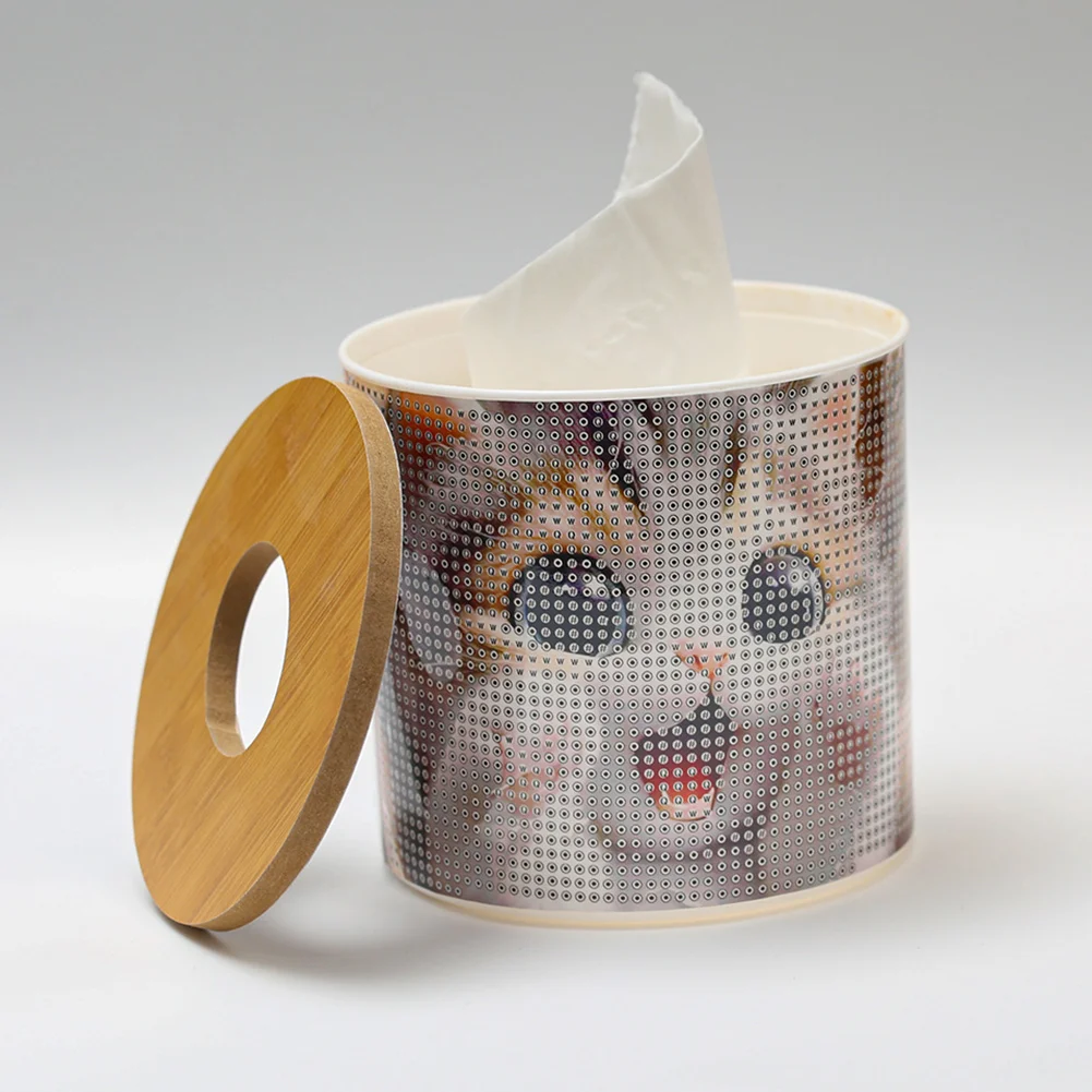 Cute Kitten DIY Diamond Painting Handmade Tissue Holder Rhinestones Tissue Box