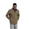 Men's Business Diamond Check Quilted Jacket
