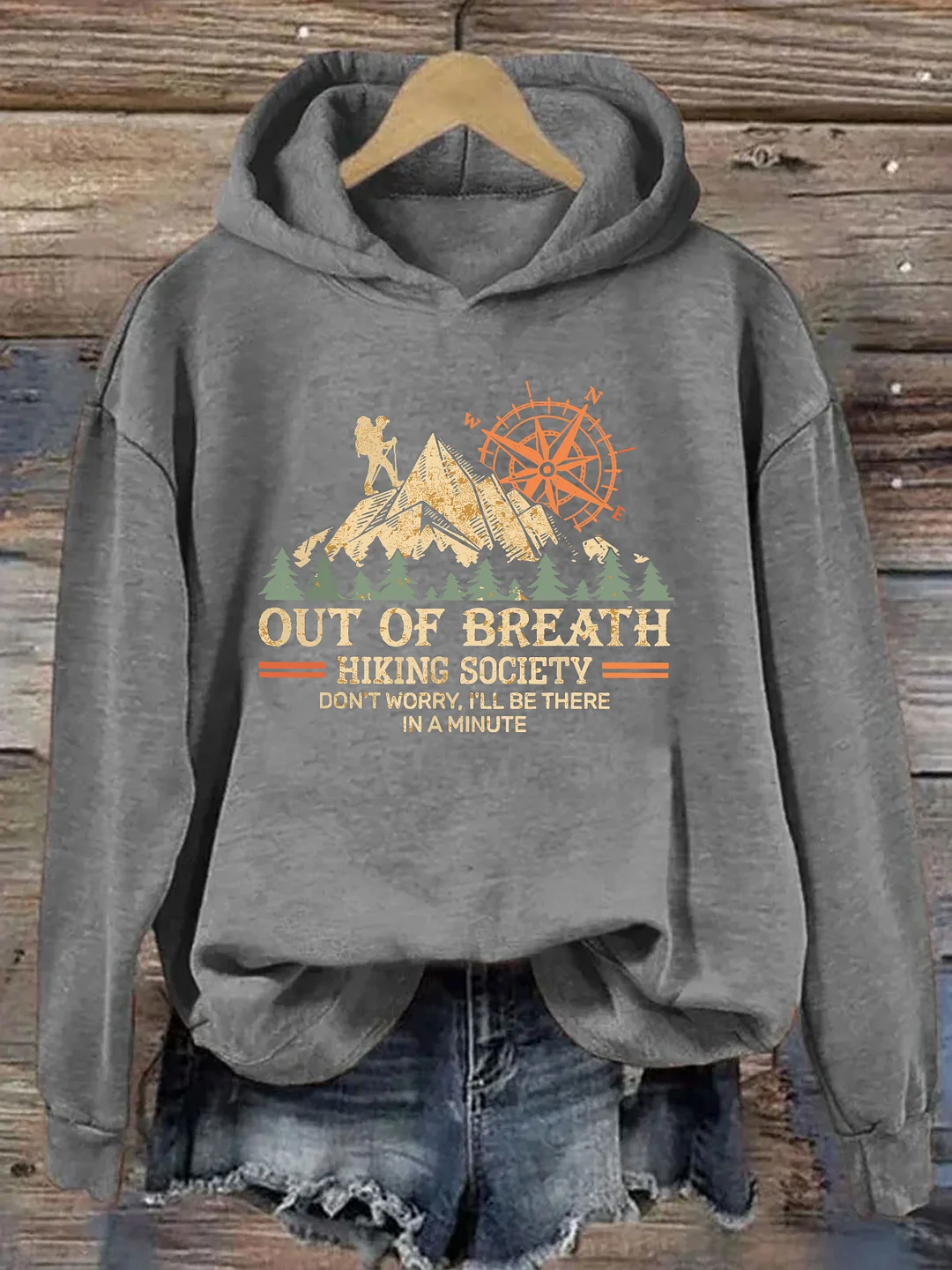 Out Of Breath Hiking Society Hoodie