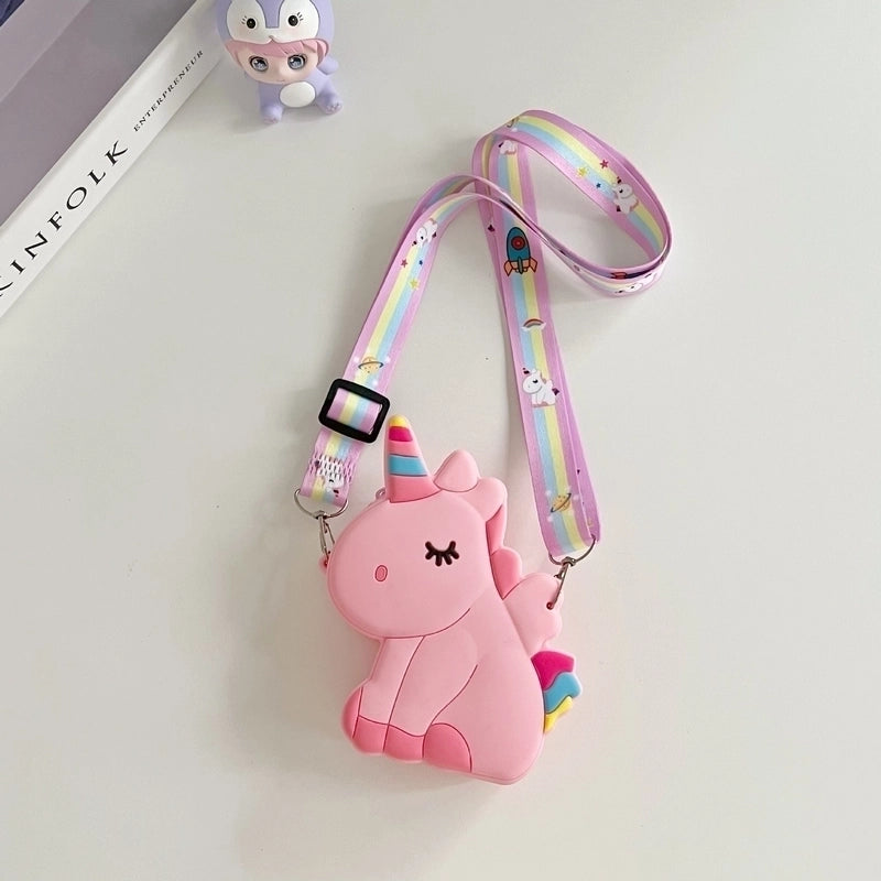 Kid’s Silica Gel Zipper Kids Wallets