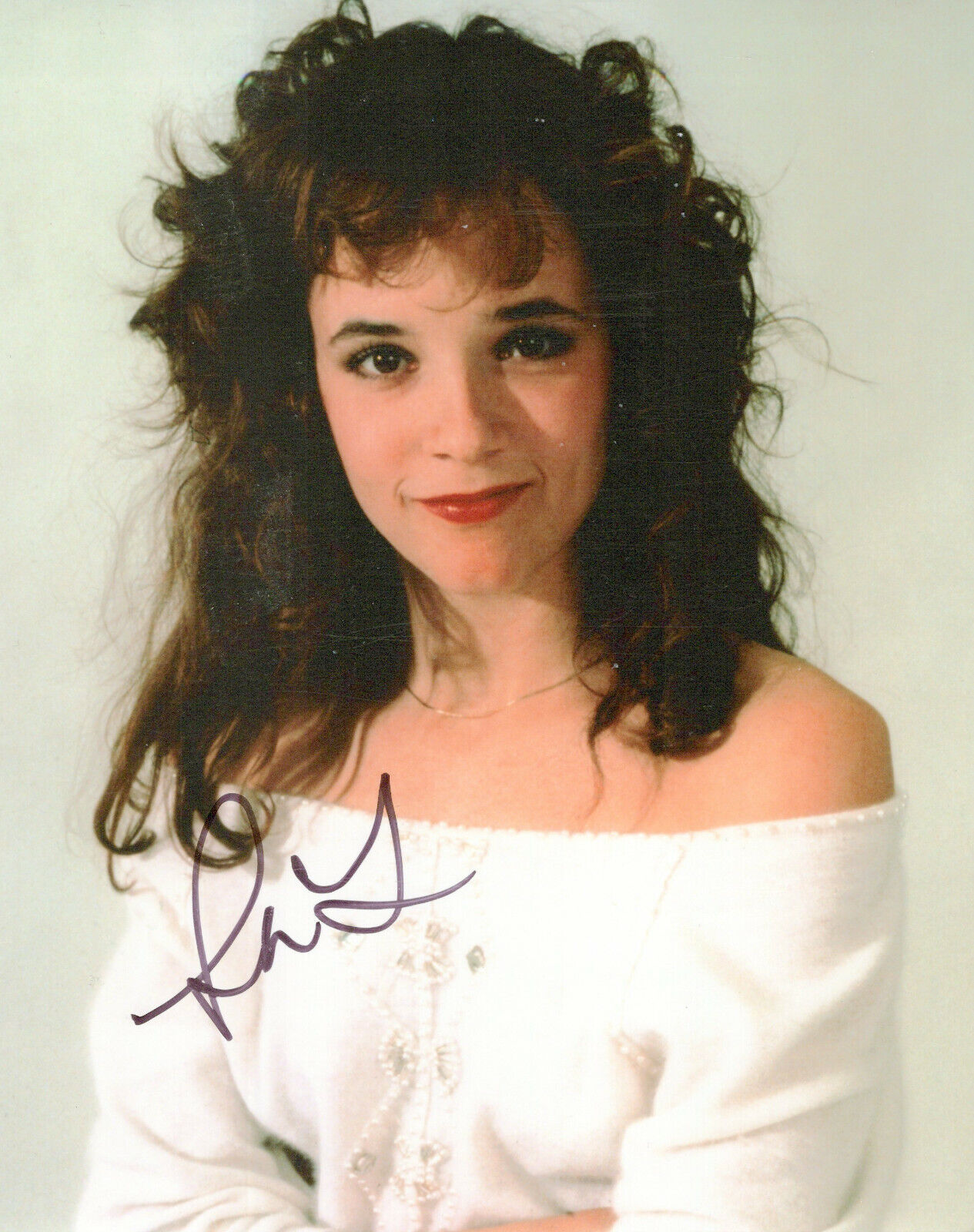 Lea Thompson glamour shot autographed Photo Poster painting signed 8x10 #2