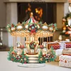 DIY Carousel Diamond Painting Ornaments (Single-Sided)