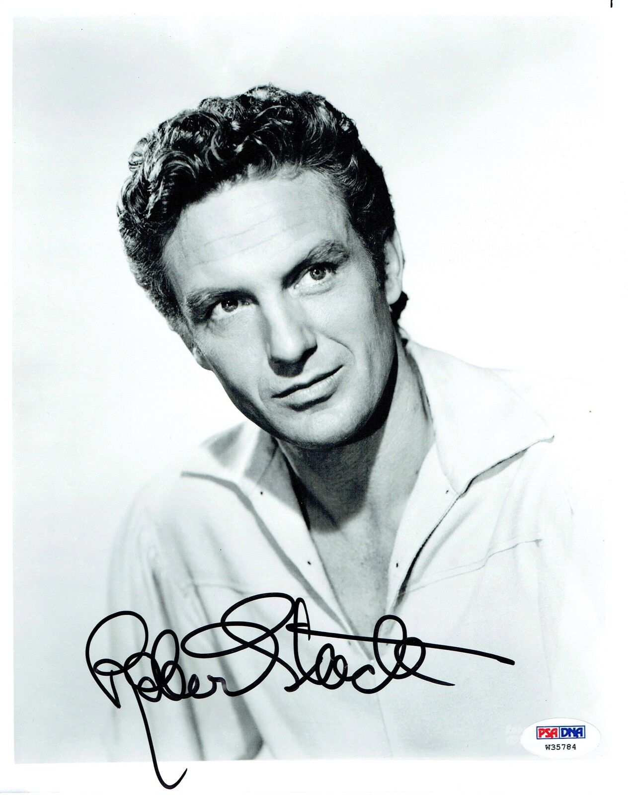 Robert Stack Signed Authentic Autographed 8x10 Photo Poster painting PSA/DNA #W35784