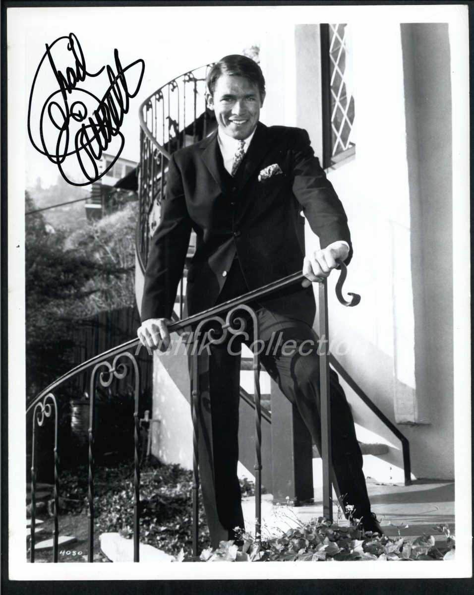 Chad Everett - Signed Vintage Celebrity Autograph Photo Poster painting - Mulholland Dr.