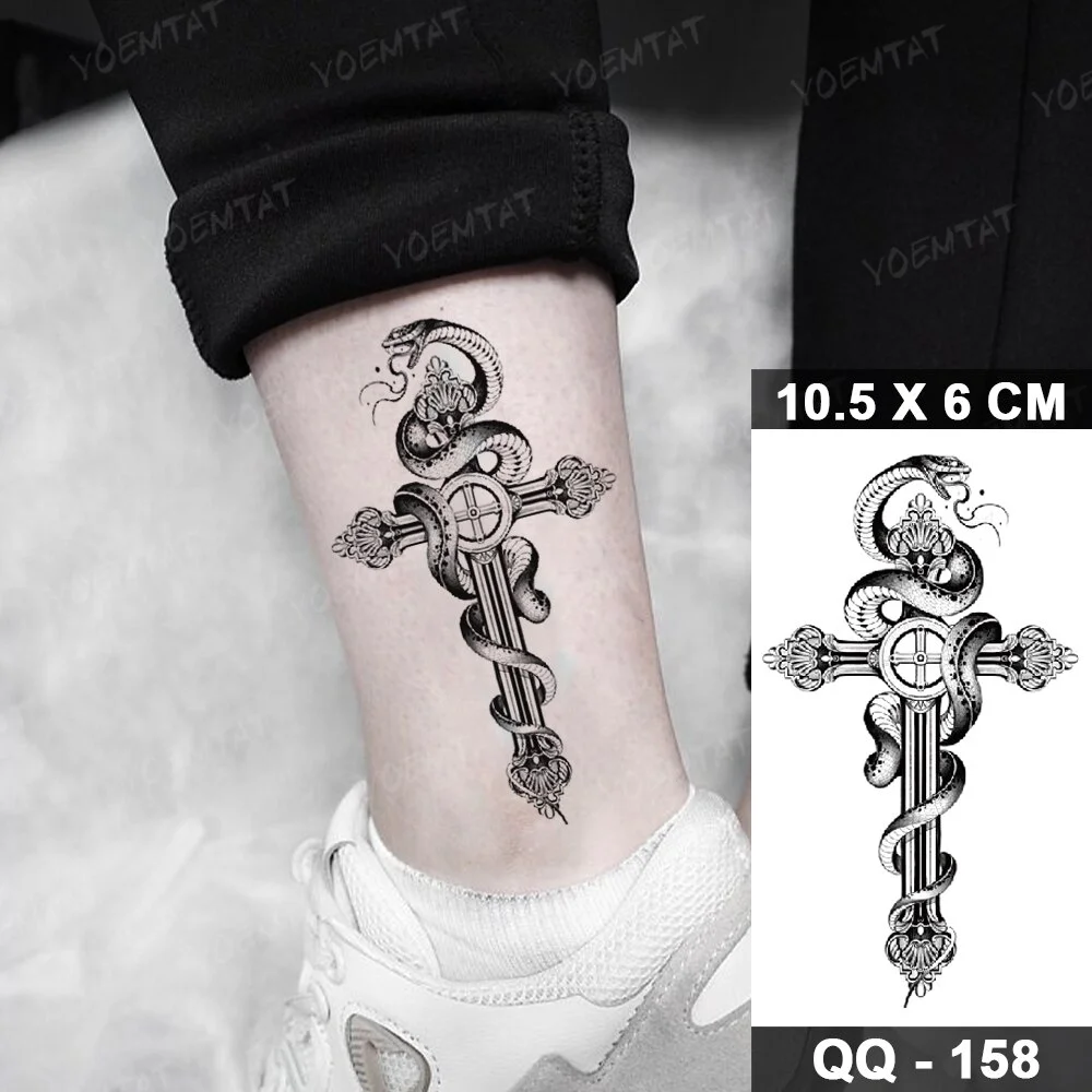 Sdrawing Temporary Tattoo Stickers Butterfly Flower Realistic Sexy Flash Tatoo Women Men Arm Waist Line Body Art Fake Tatto Cool