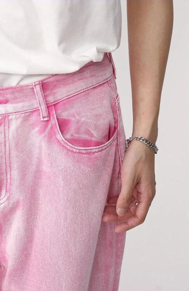 Brownm Denim Jacket & Pants Two Piece Set