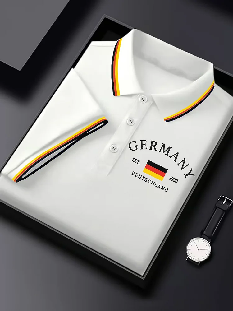 Men's German Short Sleeve Polo Shirt