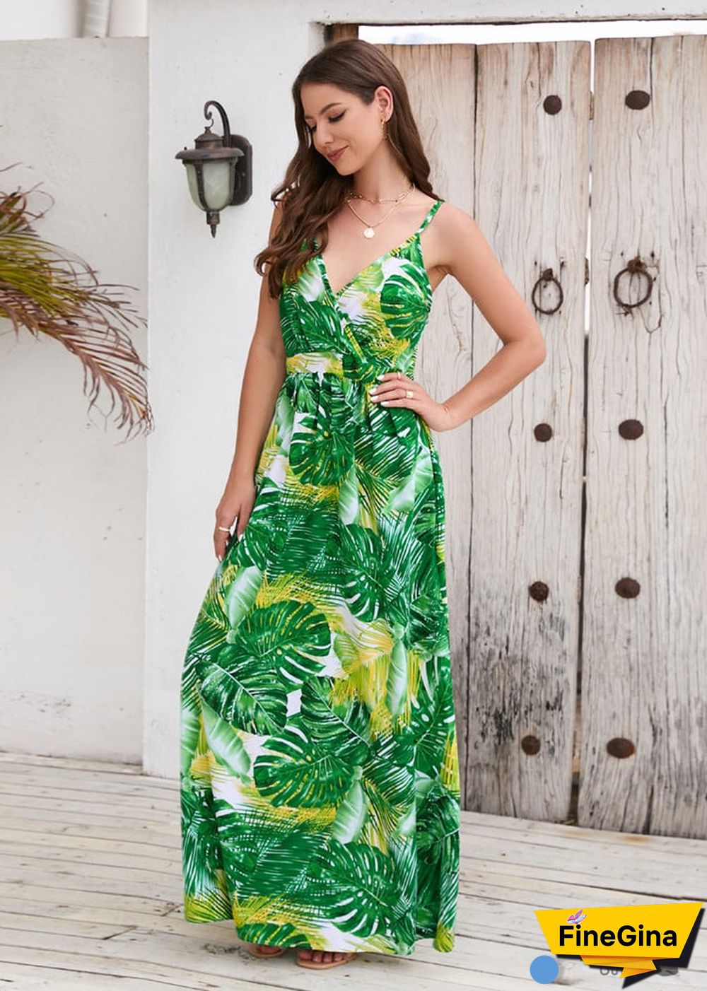 Boho Strap Maxi Dress Reese