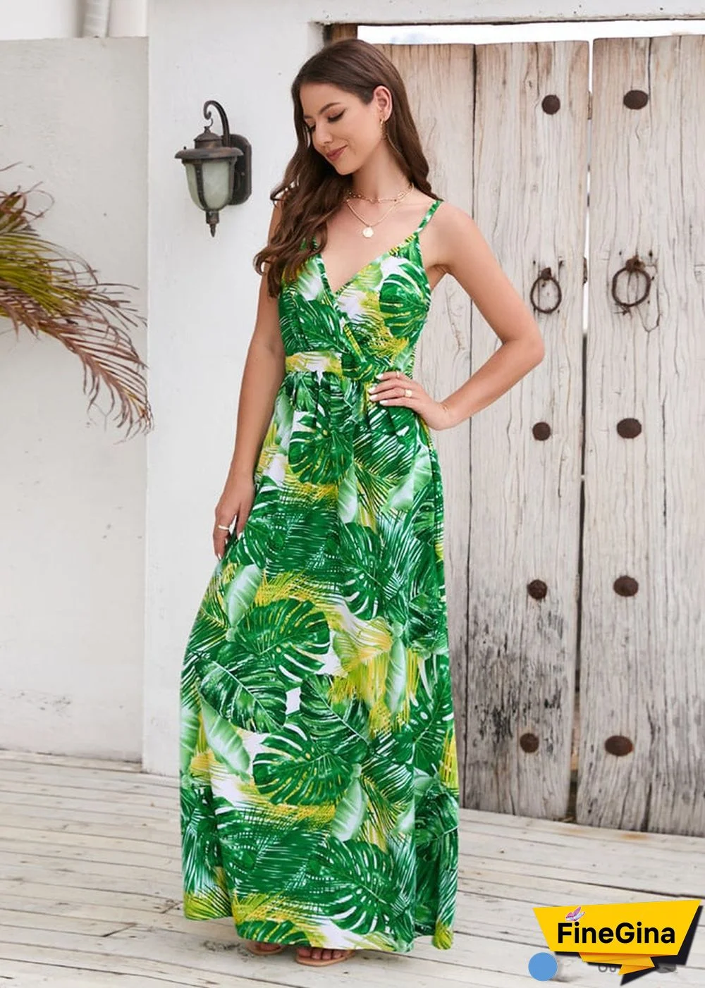 Boho Strap Maxi Dress Reese