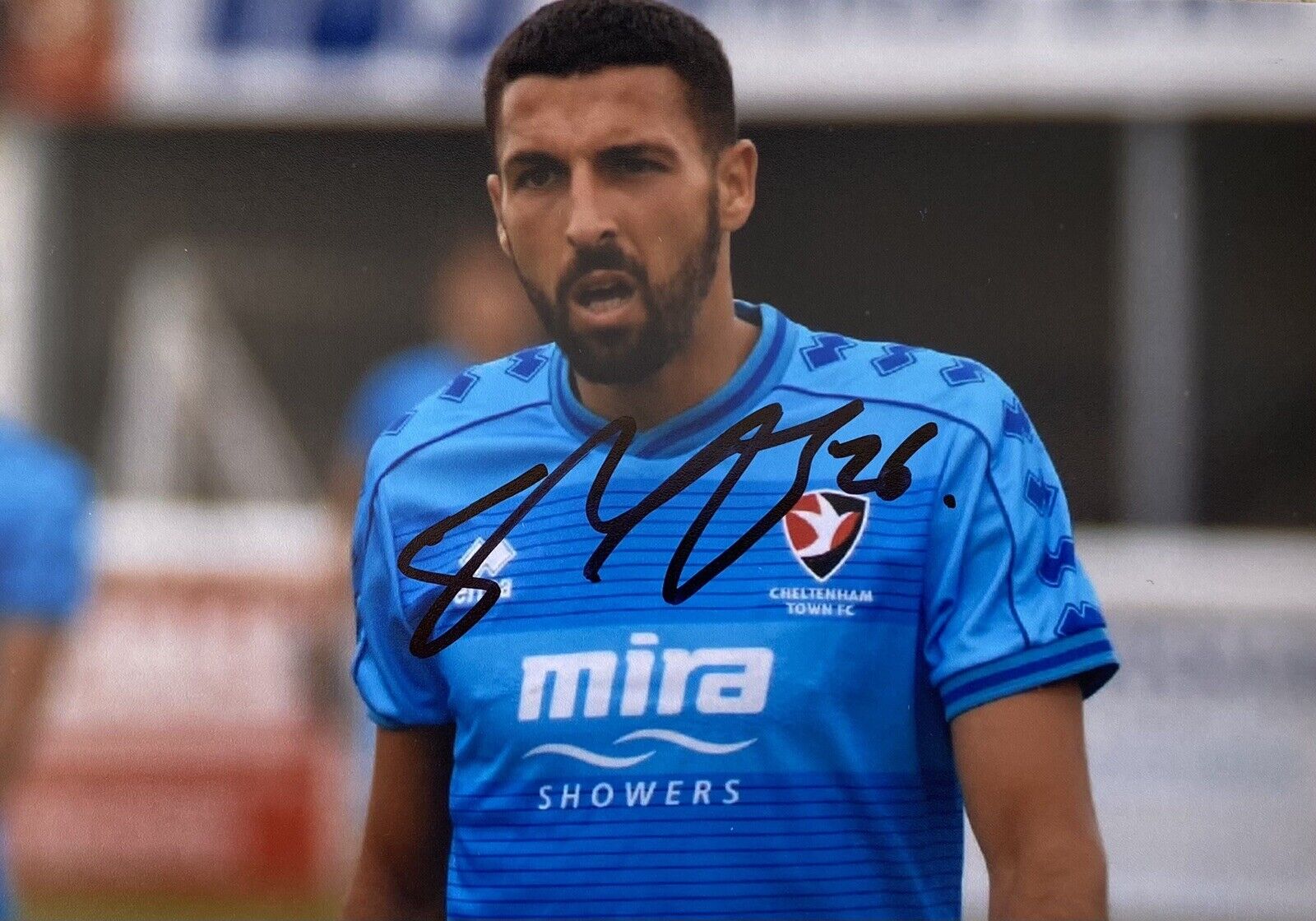 Liam Sercombe Genuine Hand Signed Cheltenham Town 6X4 Photo Poster painting