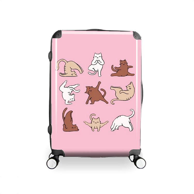 Cat Yoga Pose, Yoga Hardside Luggage