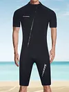 Men 2mm Neoprene Wetsuit Elastic Swimsuit Diving Rompsuit for Surfing Snorkeling