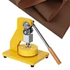 [US Local Warehouse] Circle Sampler Cutter for Film Paper Cloth 90x8MM Die Cutting Machine Manual Round Sample GSM Cut Machine for Fabric Rubber Leather Carpet Paper Foam