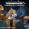 AZZUNO 100Amp Handheld MIG Welder Machine, Gasless MIG Welder Machine, Portable Flux MIG Welding Machine 100V